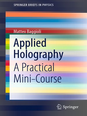 cover image of Applied Holography
